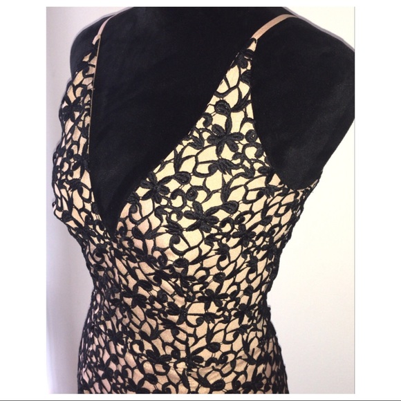 DRESS THE POPULATION CROCHET DRESS - Picture 3 of 7